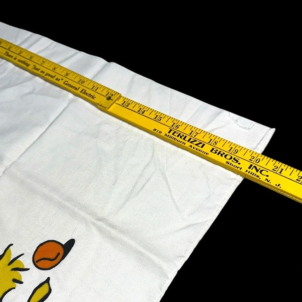 Vintage Peanuts Snoopy Soccer Tennis Pillowcase Woodstock Peppermint Patty USA